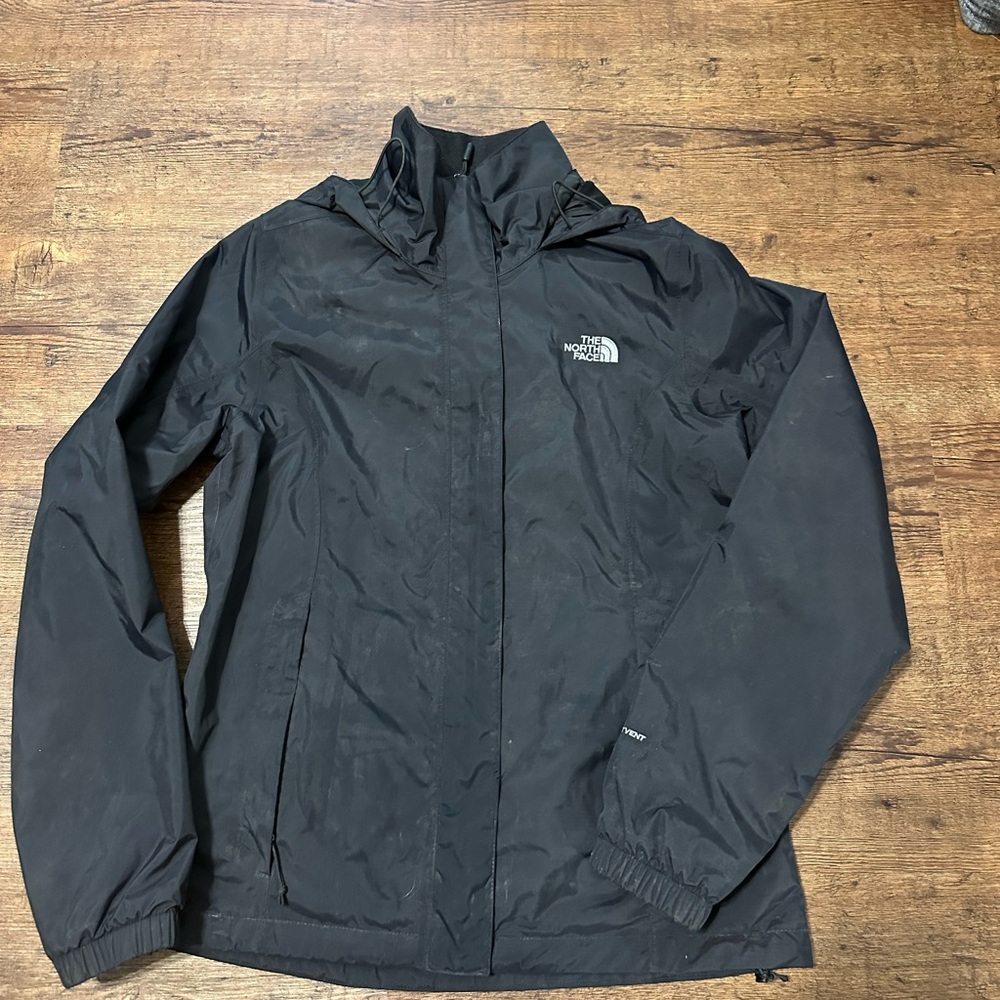 The North Face Women's Black and Gray Jacket